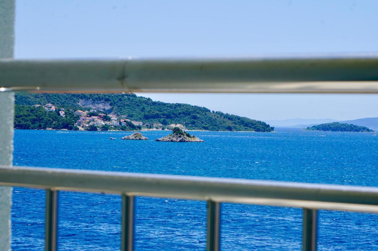 Trogir-Luxury Villa Sapphirus Seget Vranjica Luaran gambar